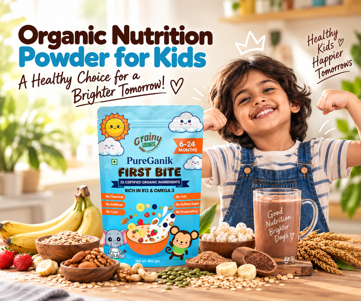 Organic Nutrition Powder for Kids – A Healthy Choice for a Brighter Tomorrow!