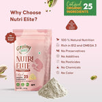 NutriElite Pregnancy & Lactation Nutrition Powder Plain Flavor-Grainy Goodness