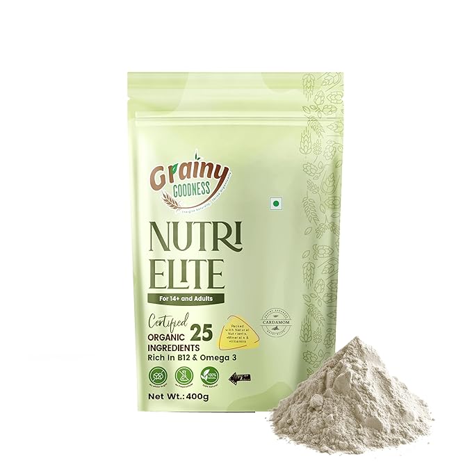 NutriElite Adult Nutrition Powder Cardamom Flavor-Grainy Goodness