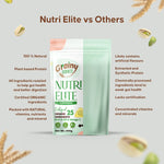 NutriElite Kids Nutrition Powder Plain Flavor For Ages 2-13 Years-Grainy Goodness